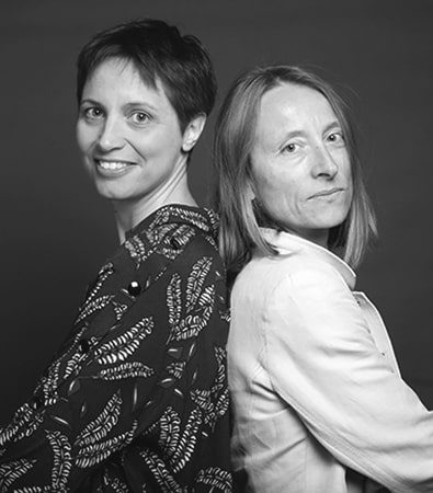 Angeline et Lucie rue du Colibri