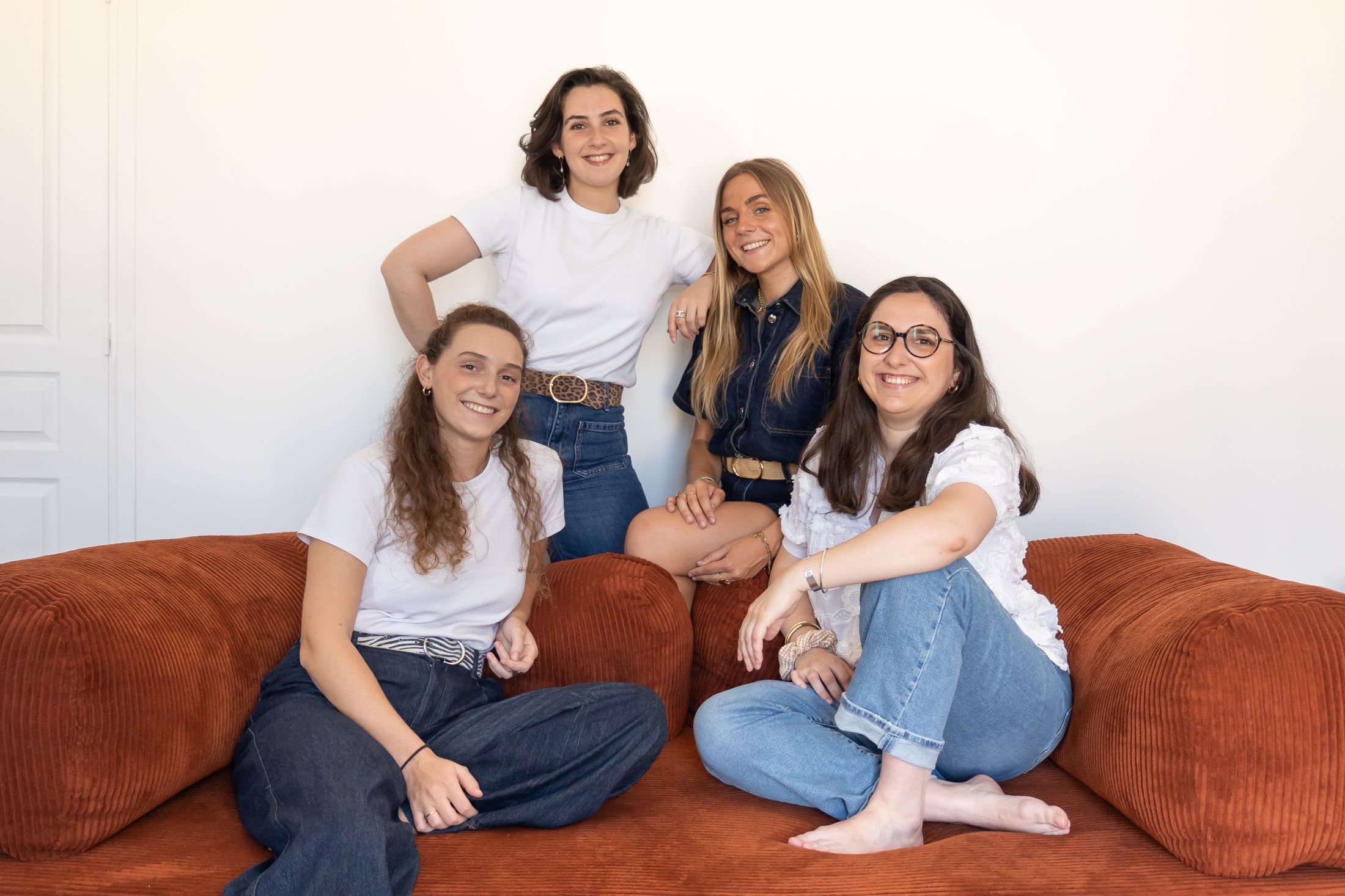 Jeanne, Ségolène, Camille et Maelis