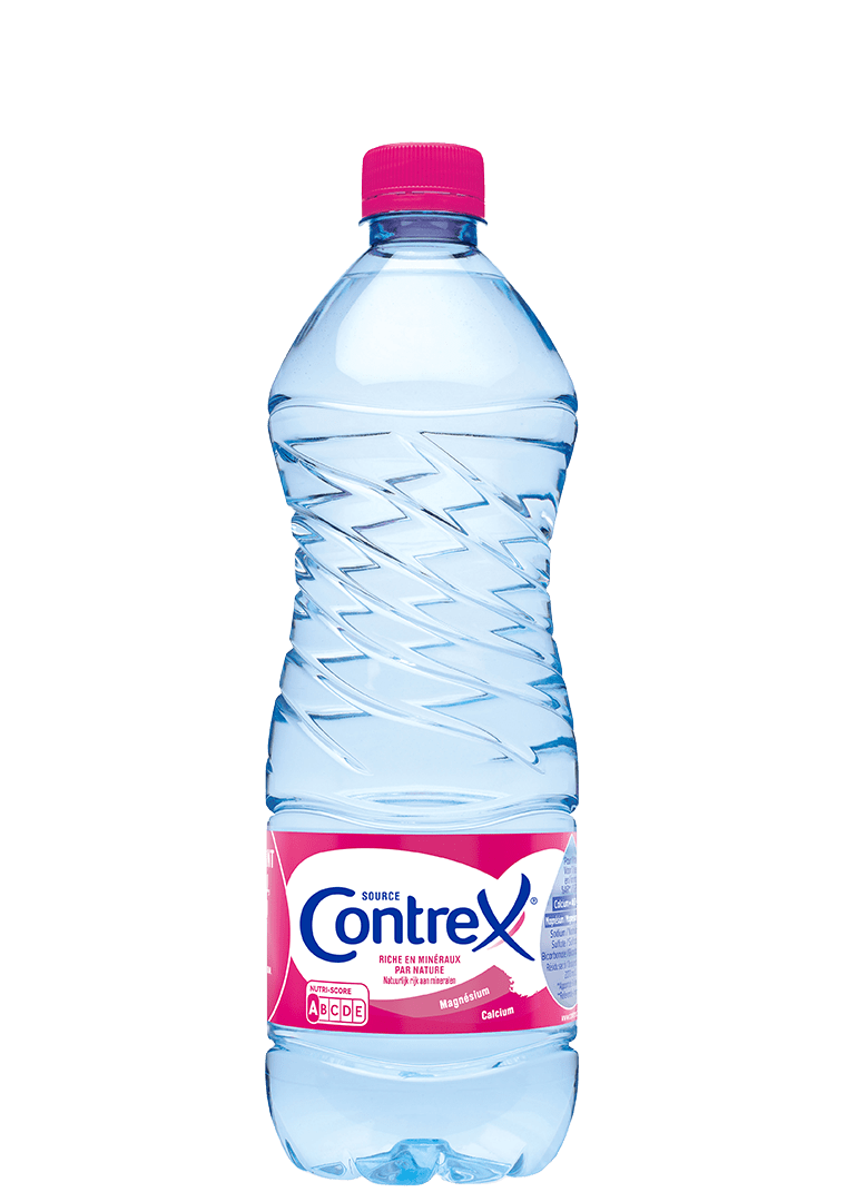 Bouteille d'eau minérale : la CONTREX® Family - CONTREX®