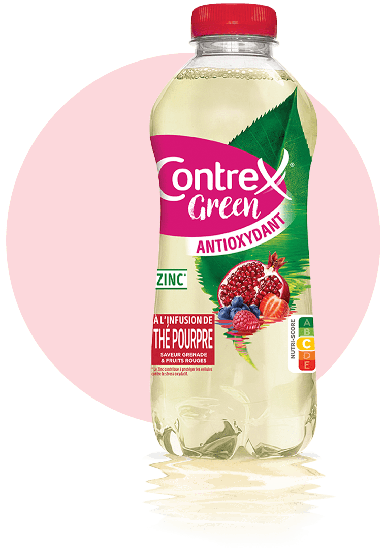 CONTREX GREEN THE POURPRE GRENADE FRUITS ROUGES