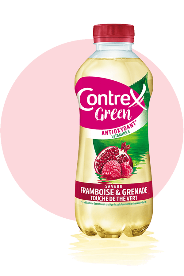 SAVEUR FRAMBOISE & GRENADE - TOUCHE DE THÉ VERT​