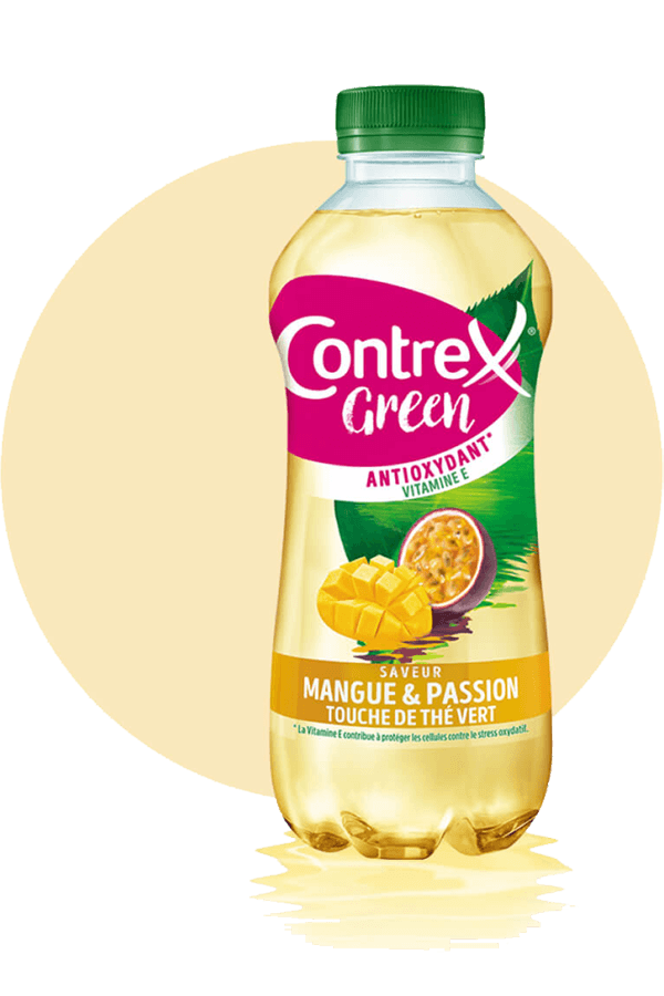 SAVEUR MANGUE & PASSION - TOUCHE DE THÉ VERT​