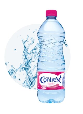 Gamme nature Eau minérale  naturelle Contrex