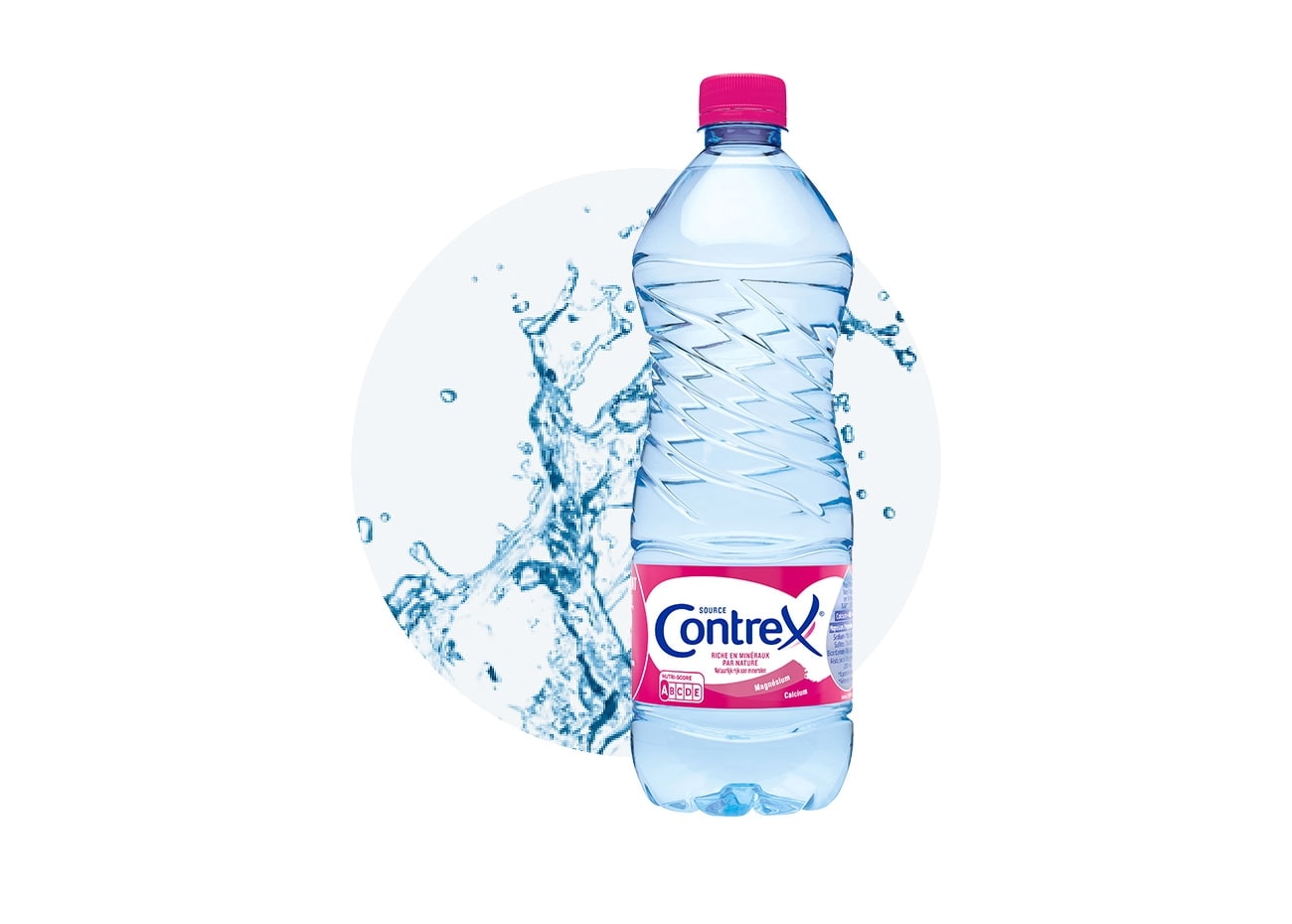 Bouteille d'eau minérale : la CONTREX® Family - CONTREX®