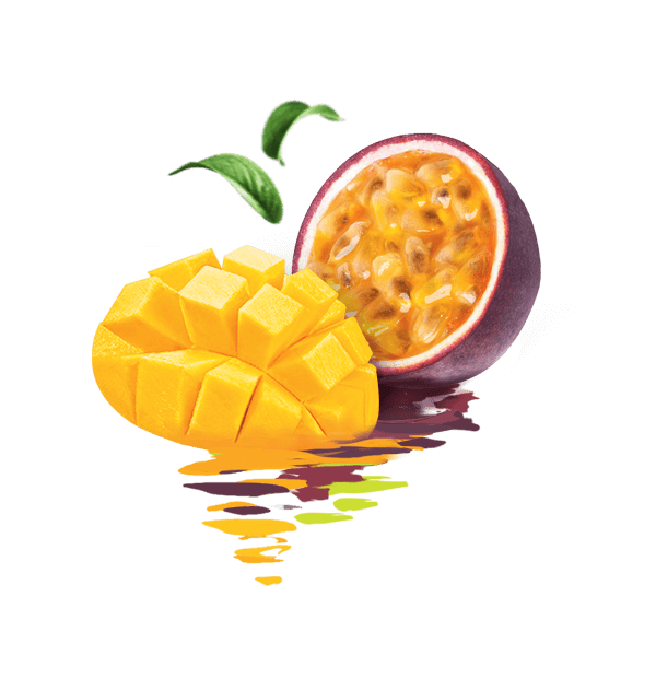 SAVEUR MANGUE & PASSION - TOUCHE D’EXTRAIT DE THÉ VERT​