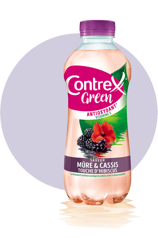 Gamme Contrex Green eau infusée