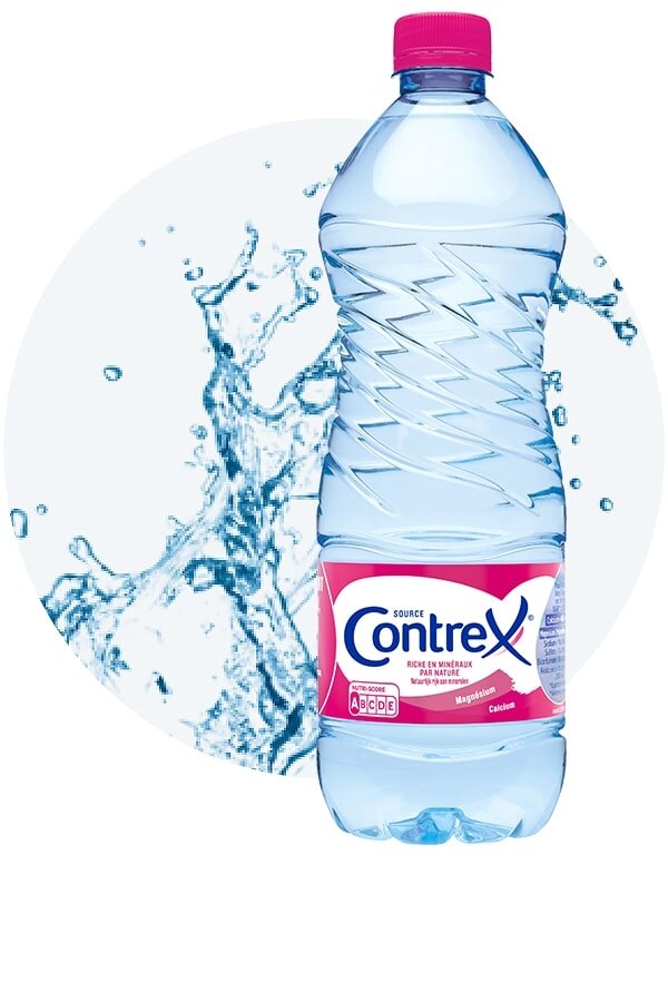 Gamme nature Eau minérale naturelle Contrex
